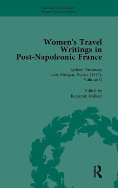 Cover Women's Travel Writings in Post-Napoleonic France, Part II vol 6
