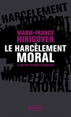 Cover Le harcelement moral