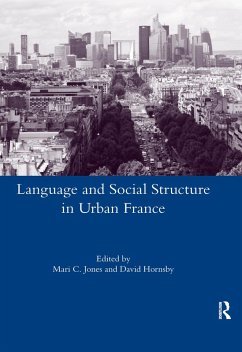 Cover Language and Social Structure in Urban France