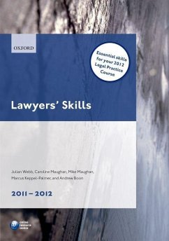 Lawyers' Skills 2011-12 - Webb, Julian; Maughan, Caroline; Maughan, Mike; Boon, Andy; Keppel-Palmer, Marcus