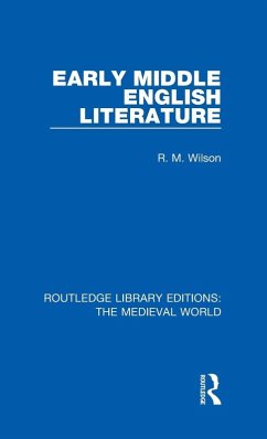 Cover Early Middle English Literature