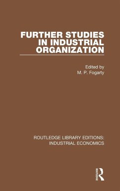 Further Studies in Industrial Organization