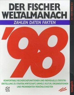 Cover Der Fischer Weltalmanach 1998, für Windows, 1 CD-ROM in Cartbox