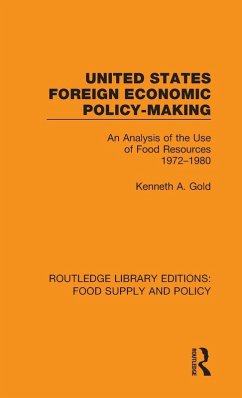 Cover United States Foreign Economic Policy-making