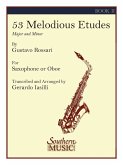53 Melodious Etudes Book 2: Major and Minor for Saxophone or Oboe