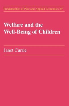 Cover Welfare and the Well-Being of Children