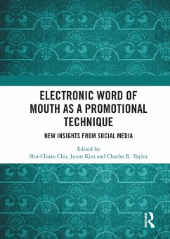 Electronic Word of Mouth as a Promotional Technique