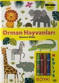 Orman Hayvanlari Boyama Kitabi