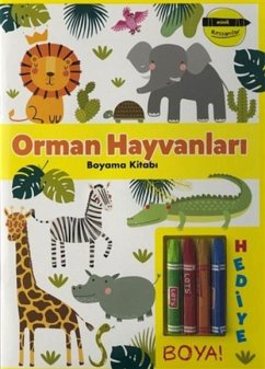 Cover Orman Hayvanlari Boyama Kitabi