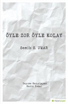 Cover Öyle Zor Öyle Kolay