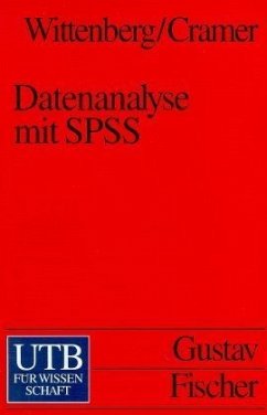 Datenanalyse mit SPSS - Wittenberg, Reinhard; Cramer, Hans
