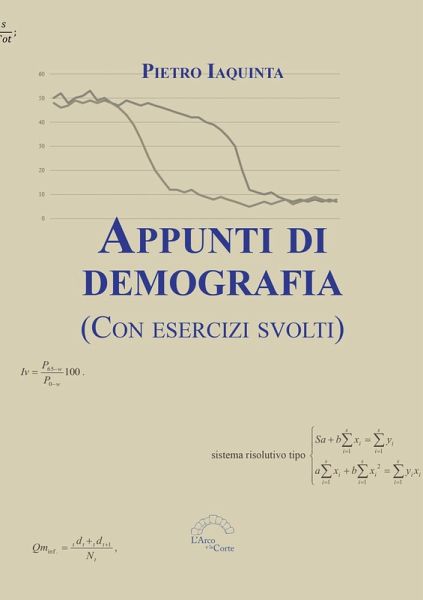 Appunti di demografia. (Con esercizi svolti) Appunti di demografia. (Con esercizi svolti)