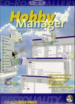 HobbyManager, 1 CD-ROM in Box
