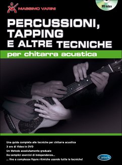 Cover Massimo Varini, Percussioni, Tapping Gitarre Buch + DVD