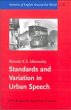 Standards and Variation in Urban Speech - Bild 1