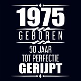 1975 Geboren 50 Jaar Tot Perfectie Gerijpt