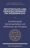 Rechtsstaats- und Demokratieprinzip - ein Widerspruch (eBook, ePUB)