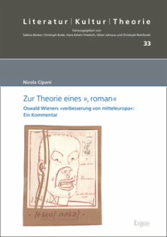 Zur Theorie eines », roman« - Cipani, Nicola