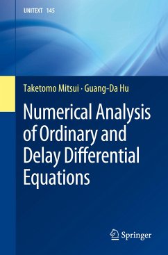 Numerical Analysis of Ordinary and Delay Differential Equations - Mitsui, Taketomo;Hu, Guang-Da