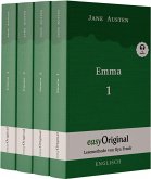Emma - Teile 1-4 (Buch + Audio-Online) - Lesemethode von Ilya Frank - Zweisprachige Ausgabe Englisch-Deutsch