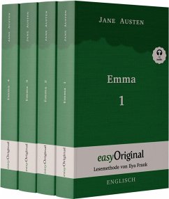 Emma - Teile 1-4 (Buch + Audio-Online) - Lesemethode von Ilya Frank - Zweisprachige Ausgabe Englisch-Deutsch - Austen, Jane