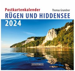 Postkartenkalender Rügen und Hiddensee 2024 - Grundner, Thomas