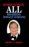 An Open Letter to ALL Regarding Donald Sterling