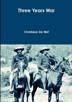 Three Years War - de Wet, Christiaan