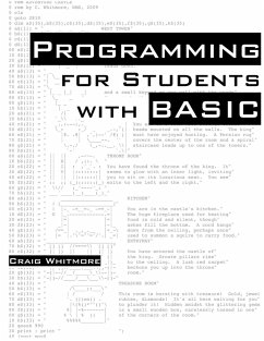 Programming for Students with BASIC - Whitmore, Craig