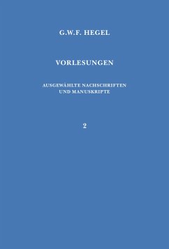 Vorlesungen über die Philosophie der Kunst (eBook, PDF) - Hegel, Georg Wilhelm Friedrich