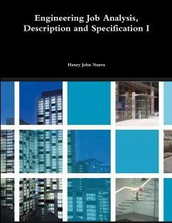 Engineering Job Analysis, Description and Specification I - Nueva, Henry John