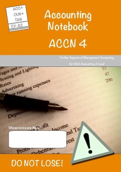 Course Notes - AQA Accounting - ACCN 4 - Morgan-Lloyd, Siaran