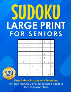 Sudoku Large Print for Seniors - Smith, Michael