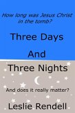 Three Days and Three Nights (Bible Studies, #1) (eBook, ePUB)
