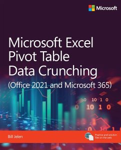 Microsoft Excel Pivot Table Data Crunching (Office 2021 and Microsoft 365) (eBook, PDF) - Jelen, Bill
