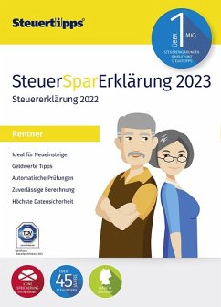 SteuerSparErklärung Rentner 2023 (für Steuerjahr 2022) (Download für Windows)