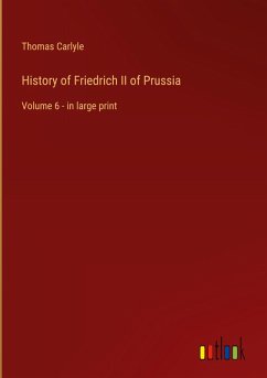 Cover History of Friedrich II of Prussia