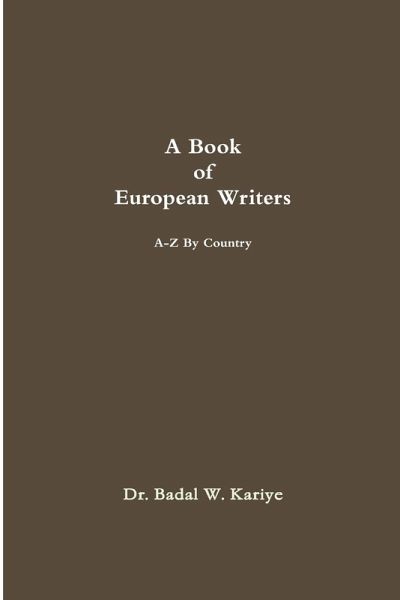 A Book of European Writers