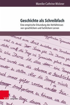 Geschichte als Schreibfach (eBook, PDF) - Wickner, Mareike-Cathrine