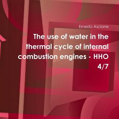 The use of water in the thermal cycle of internal combustion engines - HHO 4/7 - Ascione, Ernesto