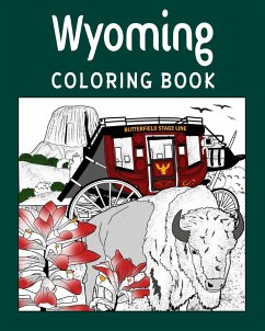 Cover Wyoming Coloring Book