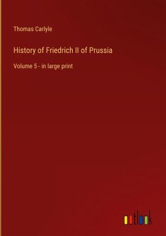 Cover History of Friedrich II of Prussia