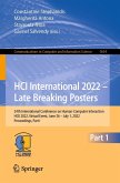 HCI International 2022 - Late Breaking Posters (eBook, PDF)