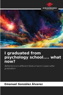 I graduated from psychology school.... what now? - González Álvarez, Emanuel