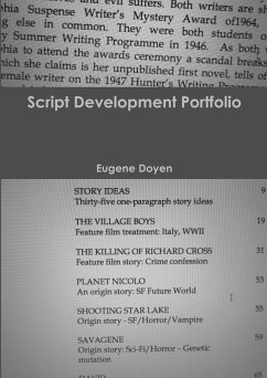 Script Development Portfolio - Doyen, Eugene