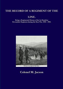THE RECORD OF A REGIMENT OF THE LINE - Jacson, Colonel M.