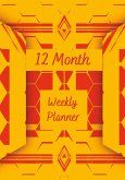 12 Month weekly planner