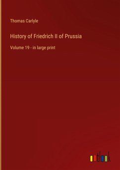 Cover History of Friedrich II of Prussia