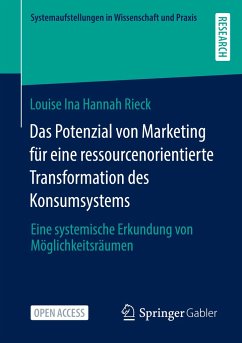 Das Potenzial von Marketing für eine ressourcenorientierte Transformation des Konsumsystems - Rieck, Louise Ina Hannah