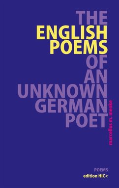The English Poems of an Unknown German Poet (eBook, ePUB)
